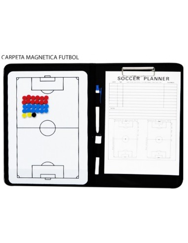 Carpeta Tácticas Magnética Zastor COACH Fútbol